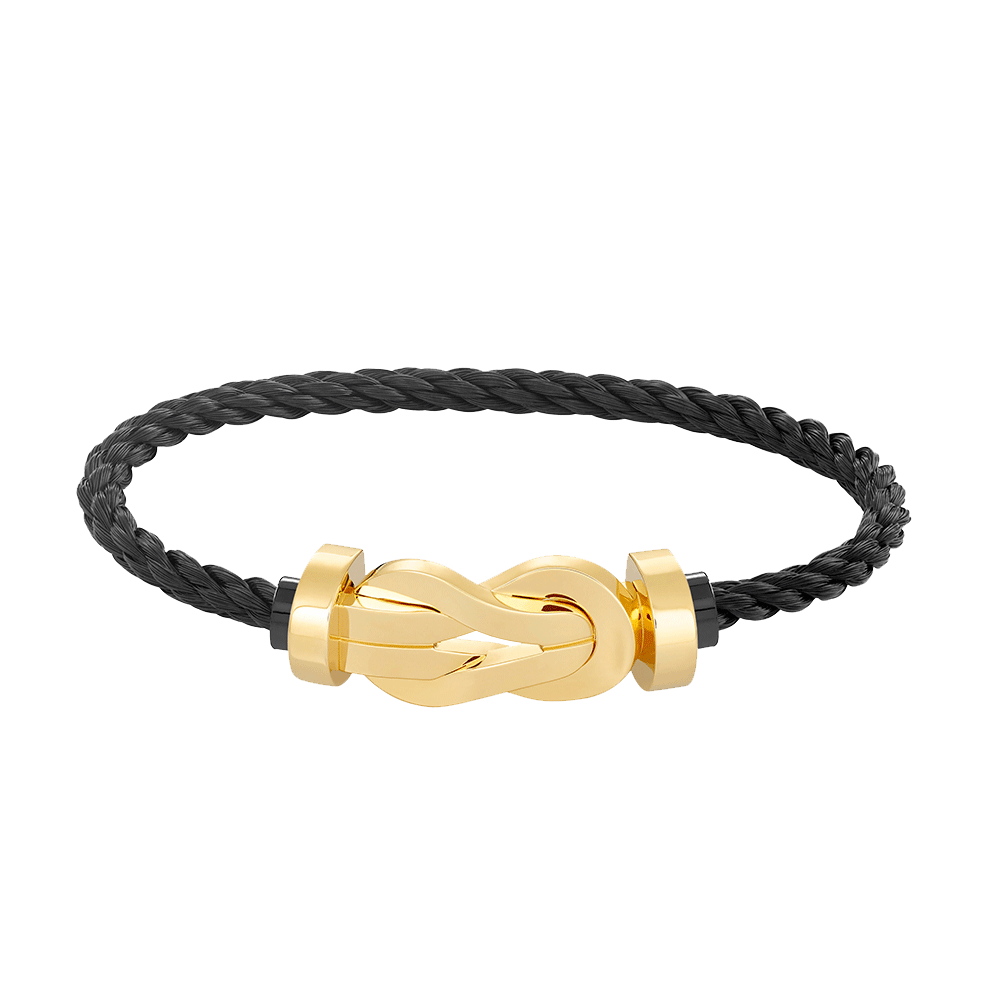 [：Polaidi Jewelry]CHANCE LARGE 8 FIGURE BUCKLE NO DIAMOND BRACELET GOLD