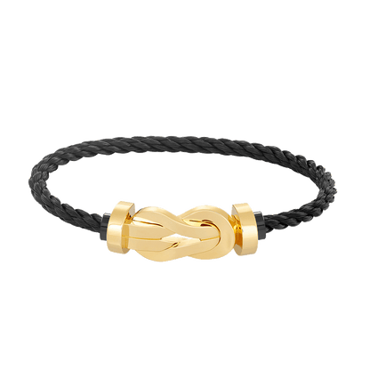 [：Polaidi Jewelry]CHANCE LARGE 8 FIGURE BUCKLE NO DIAMOND BRACELET GOLD