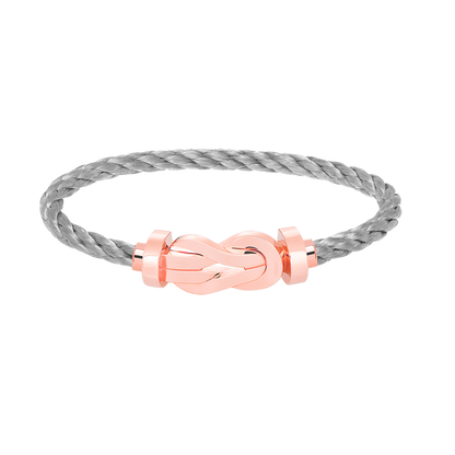 [Polaidi Jewelry]CHANCE LARGE 8 FIGURE BUCKLE NO DIAMOND BRACELET ROSE GOLD