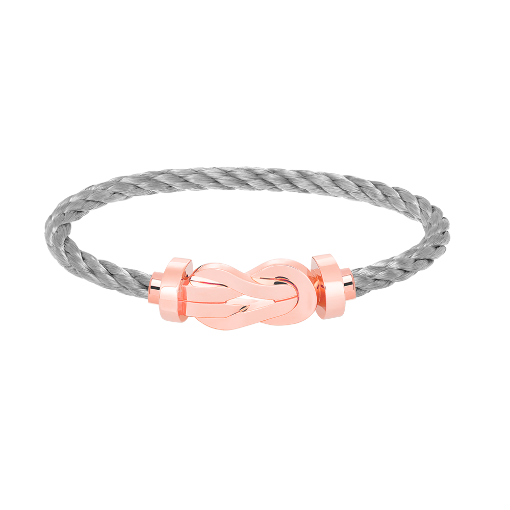 [：Polaidi Jewelry]CHANCE LARGE 8 FIGURE BUCKLE NO DIAMOND BRACELET ROSE GOLD
