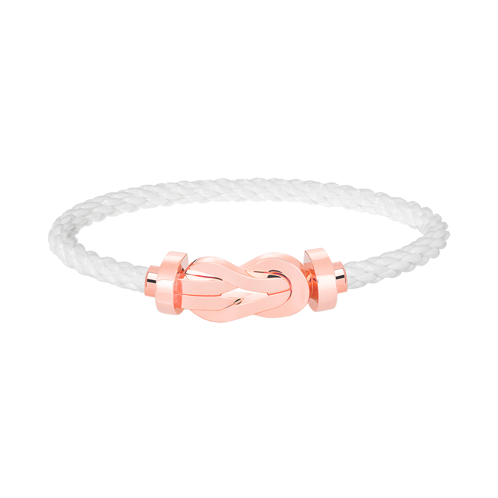 [：Polaidi Jewelry]CHANCE LARGE 8 FIGURE BUCKLE NO DIAMOND BRACELET ROSE GOLD
