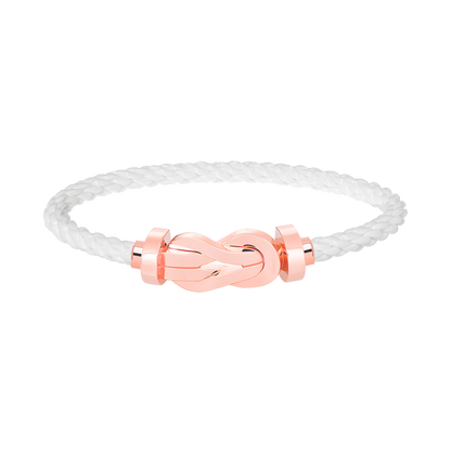 [：Polaidi Jewelry]CHANCE LARGE 8 FIGURE BUCKLE NO DIAMOND BRACELET ROSE GOLD