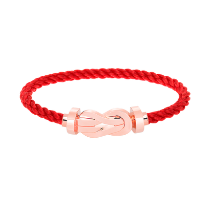 [Polaidi Jewelry]CHANCE LARGE 8 FIGURE BUCKLE NO DIAMOND BRACELET ROSE GOLD