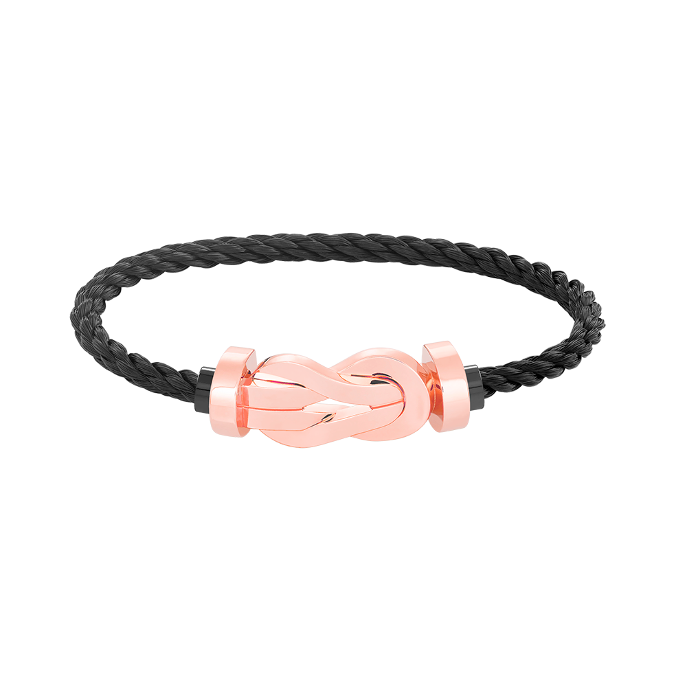 [：Polaidi Jewelry]CHANCE LARGE 8 FIGURE BUCKLE NO DIAMOND BRACELET ROSE GOLD