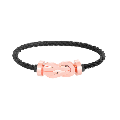 [Polaidi Jewelry]CHANCE LARGE 8 FIGURE BUCKLE NO DIAMOND BRACELET ROSE GOLD