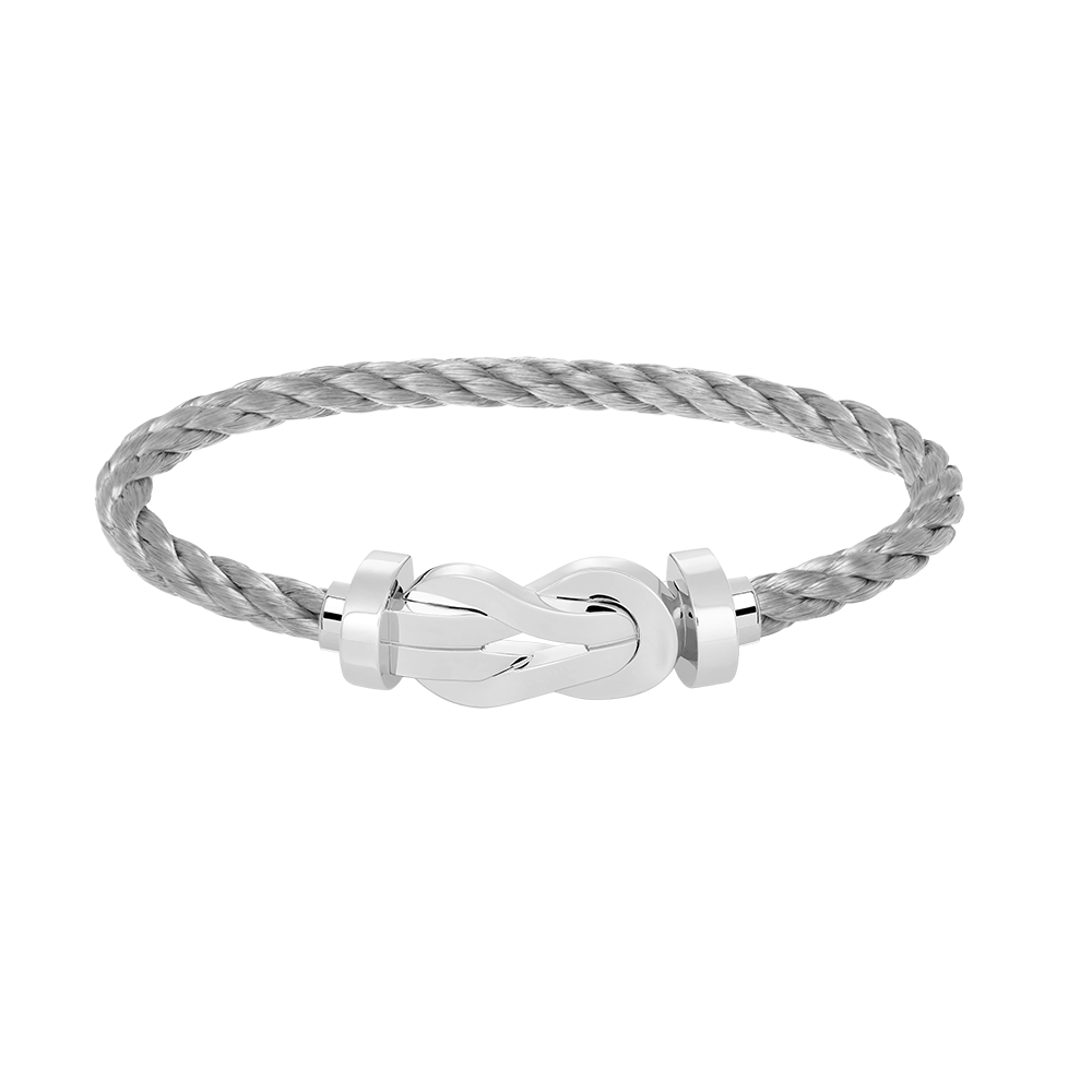 [Polaidi Jewelry]CHANCE LARGE 8 FIGURE BUCKLE NO DIAMOND BRACELET SILVER