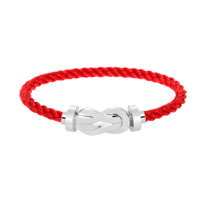 [：Polaidi Jewelry]CHANCE LARGE 8 FIGURE BUCKLE NO DIAMOND BRACELET SILVER