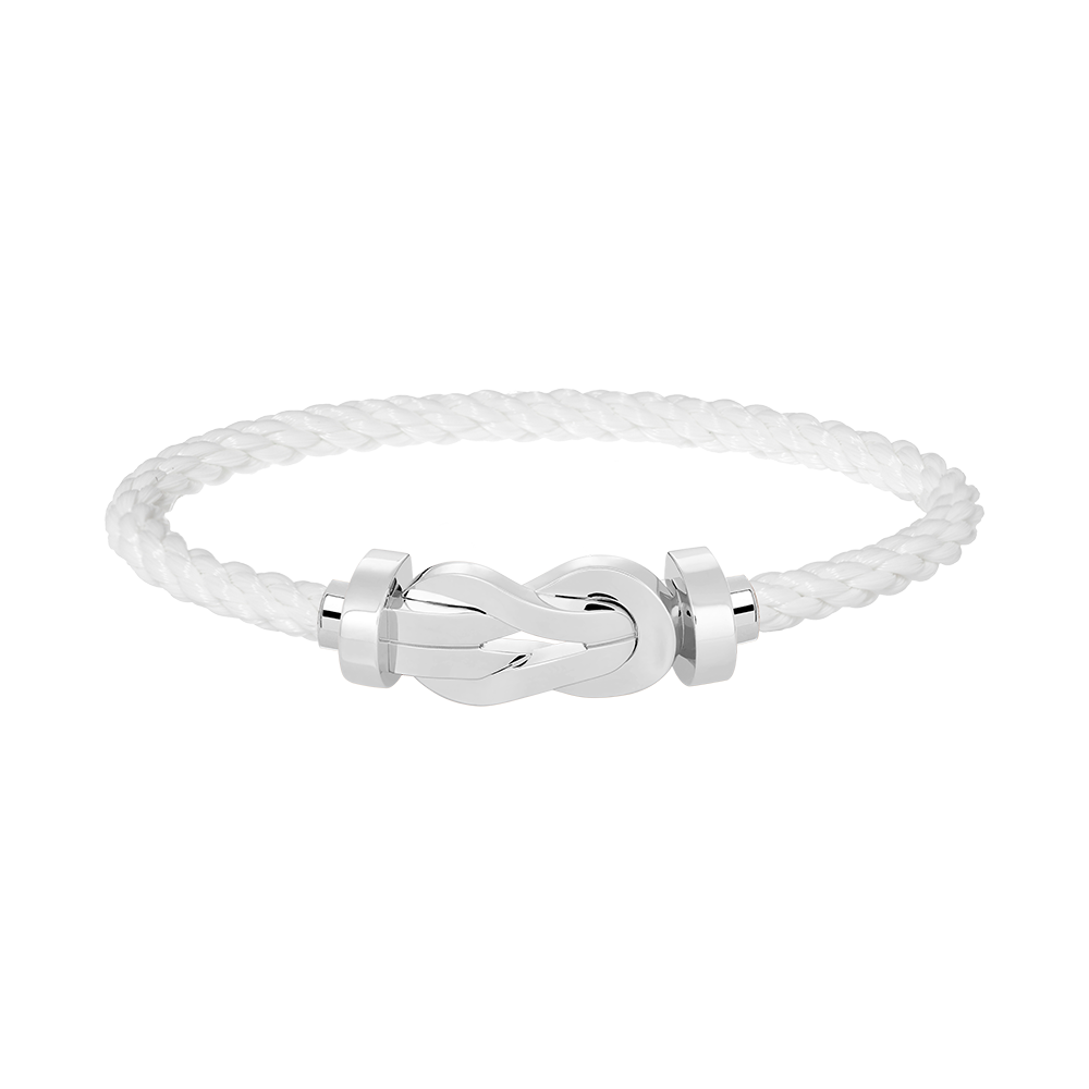 [Polaidi Jewelry]CHANCE LARGE 8 FIGURE BUCKLE NO DIAMOND BRACELET SILVER