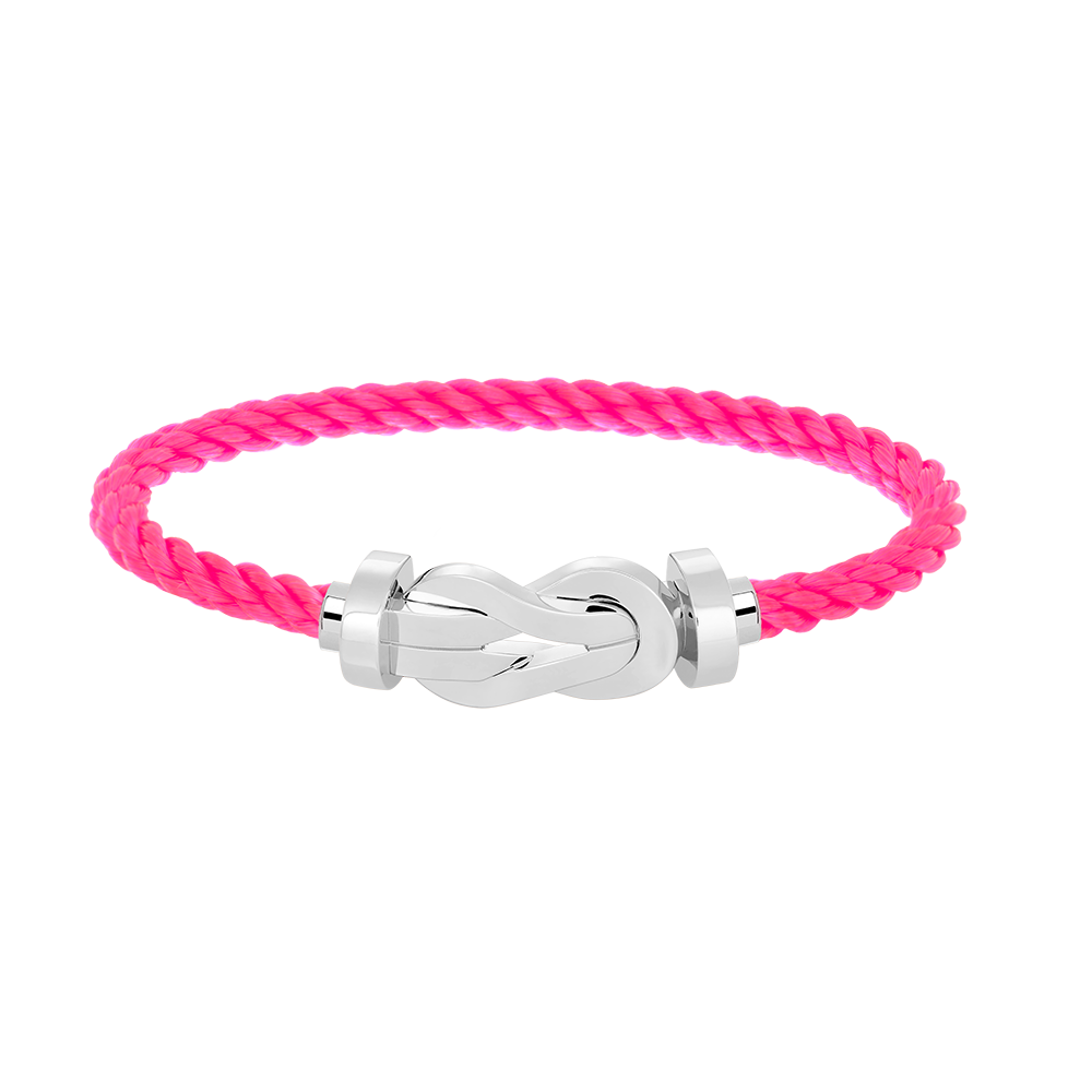 [：Polaidi Jewelry]CHANCE LARGE 8 FIGURE BUCKLE NO DIAMOND BRACELET SILVER