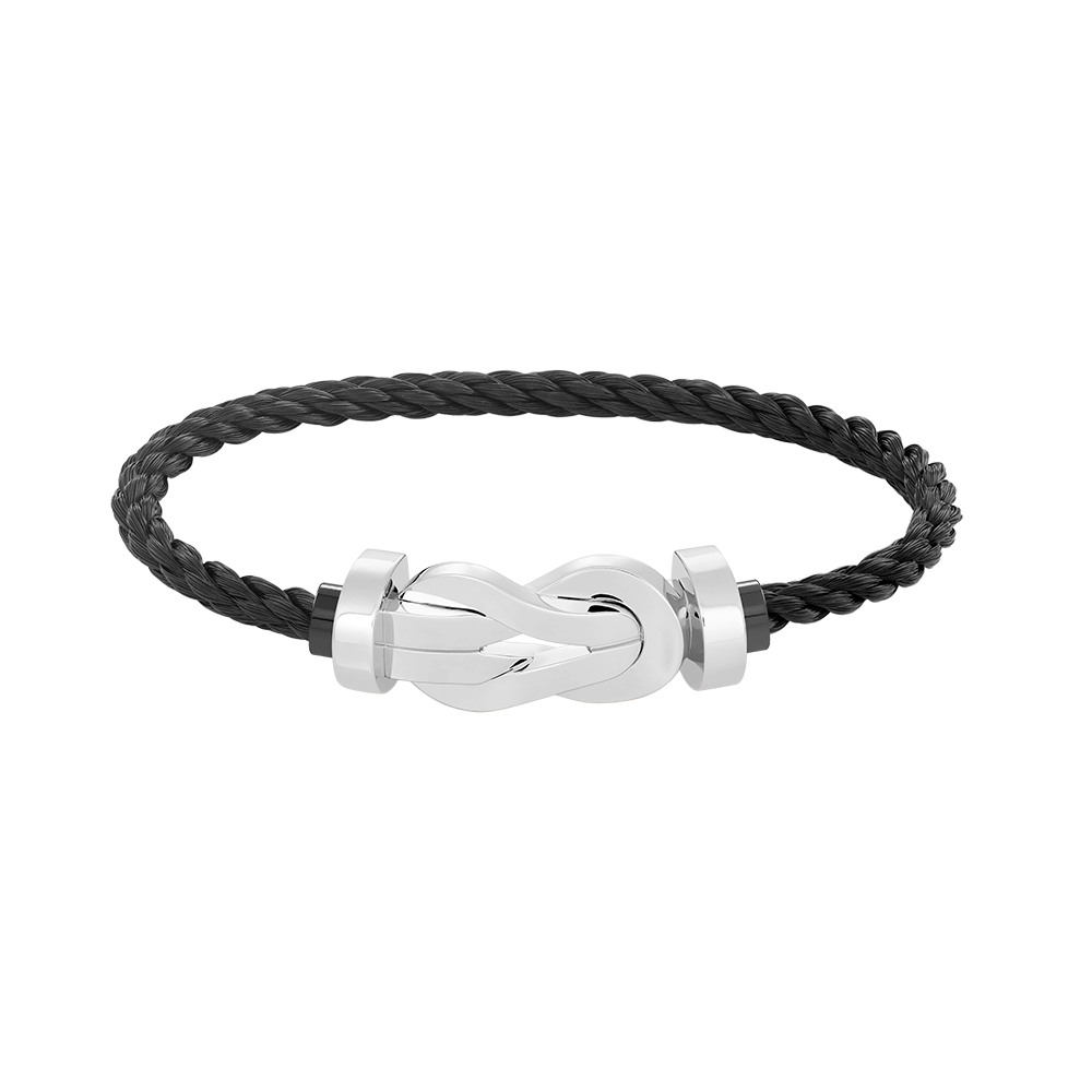 [Polaidi Jewelry]CHANCE LARGE 8 FIGURE BUCKLE NO DIAMOND BRACELET SILVER