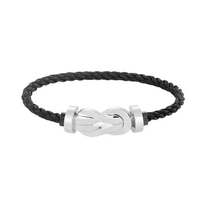 [Polaidi Jewelry]CHANCE LARGE 8 FIGURE BUCKLE NO DIAMOND BRACELET SILVER