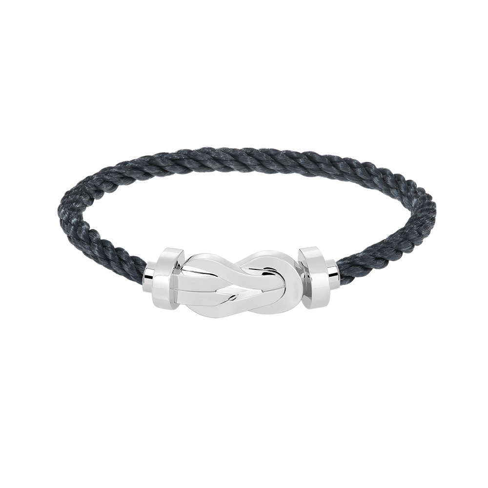 [：Polaidi Jewelry]CHANCE LARGE 8 FIGURE BUCKLE NO DIAMOND BRACELET SILVER