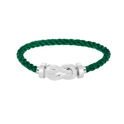 [：Polaidi Jewelry]CHANCE LARGE 8 FIGURE BUCKLE NO DIAMOND BRACELET SILVER