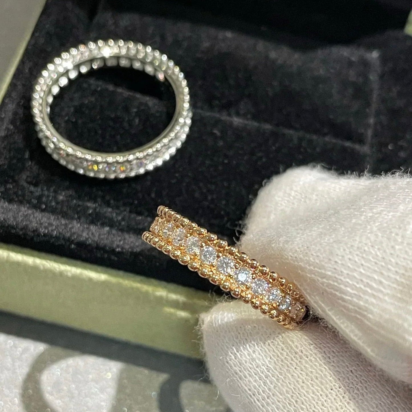 [Polaidi Jewelry]PERLEE DIAMOND SILVER RING