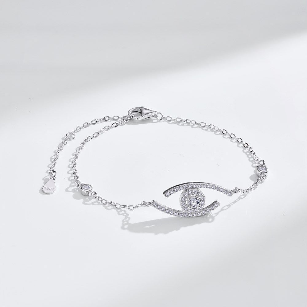 [Polaidi Jewelry] Glücksauge Pavé-Diamantarmband