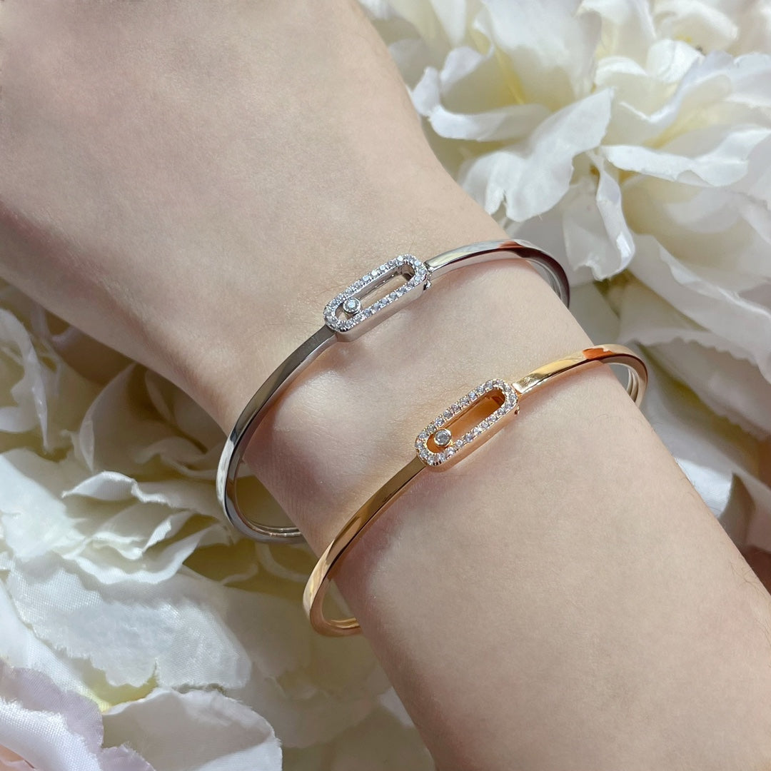 [Polaidi Jewelry]Move Uno Pavé Flex-Armreif Medium