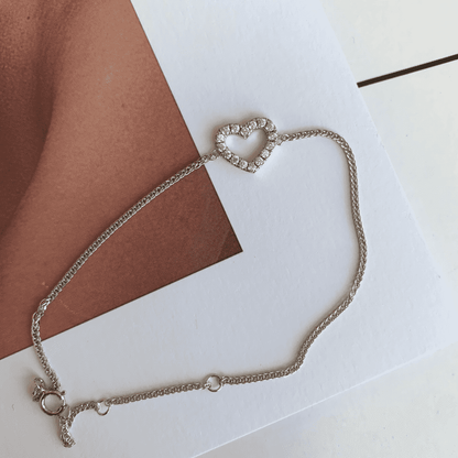 [Polaidi Jewelry]Heart Shape Lover Bracelet