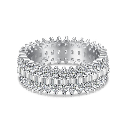 [Polaidi Jewelry]Ornate Colorful Radiant Cut Daily Ring