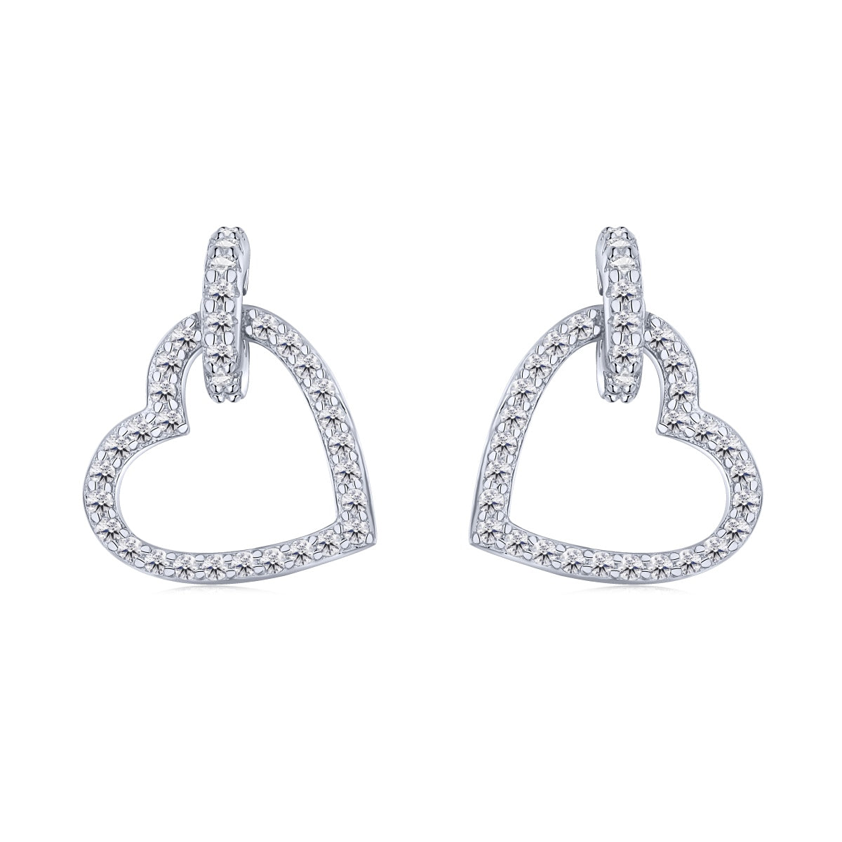 [Polaidi Jewelry]Dainty Heart Shape Earrings