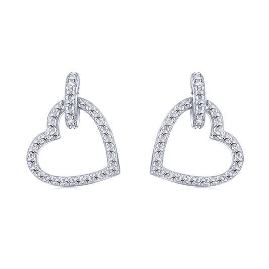 [Polaidi Jewelry]Dainty Heart Shape Earrings
