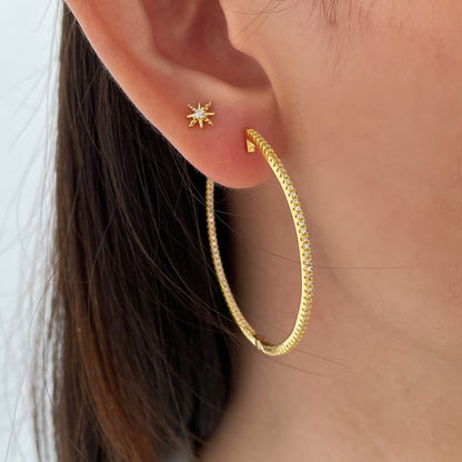 [Polaidi Jewelry]Popular Large Hoop Earrings