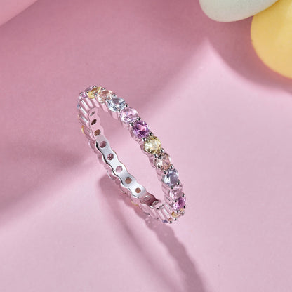 [Polaidi Jewelry]Dazzling Resplendent Round Cut Party Ring