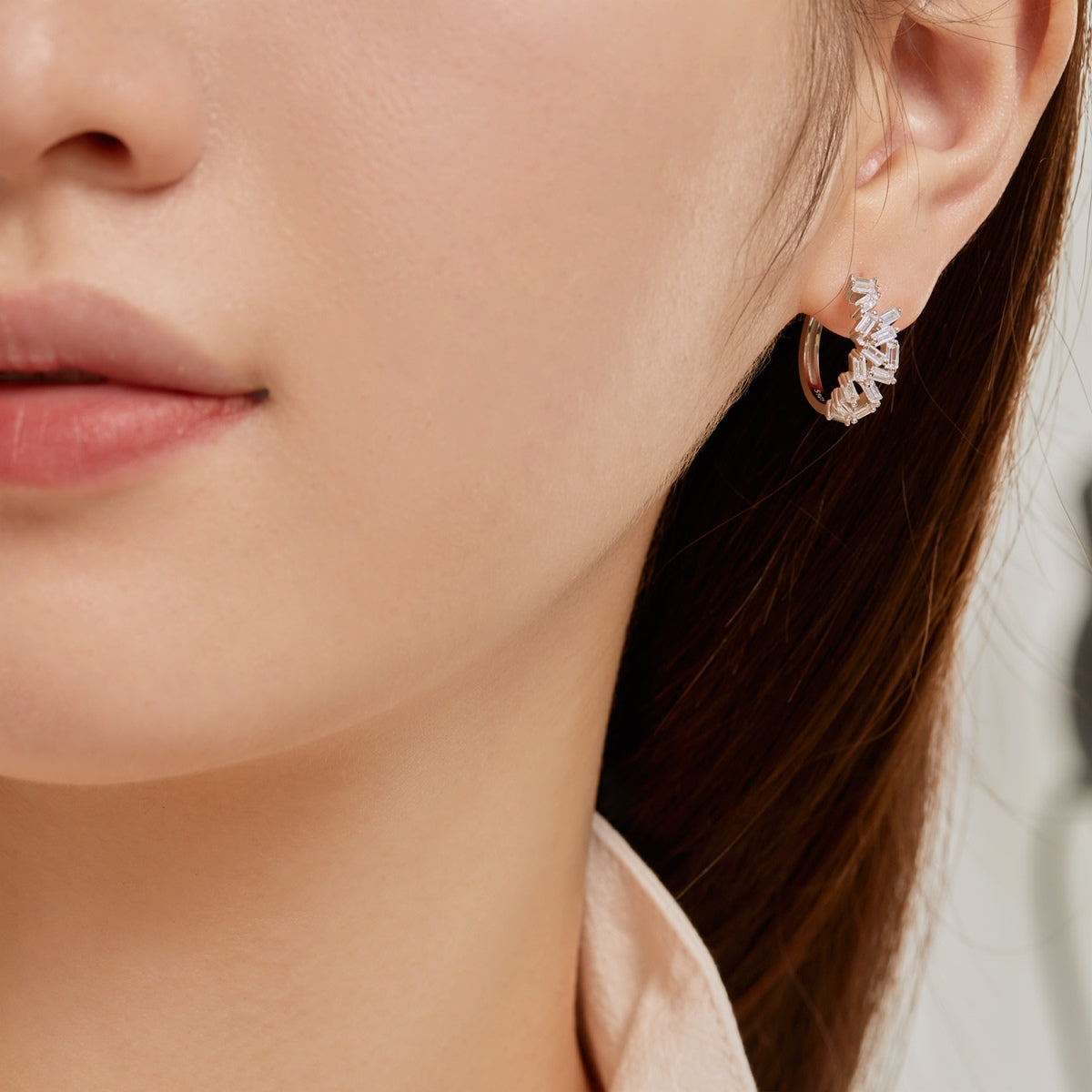 [Polaidi Jewelry]Dazzling Colorful Emerald Cut Daily Earrings