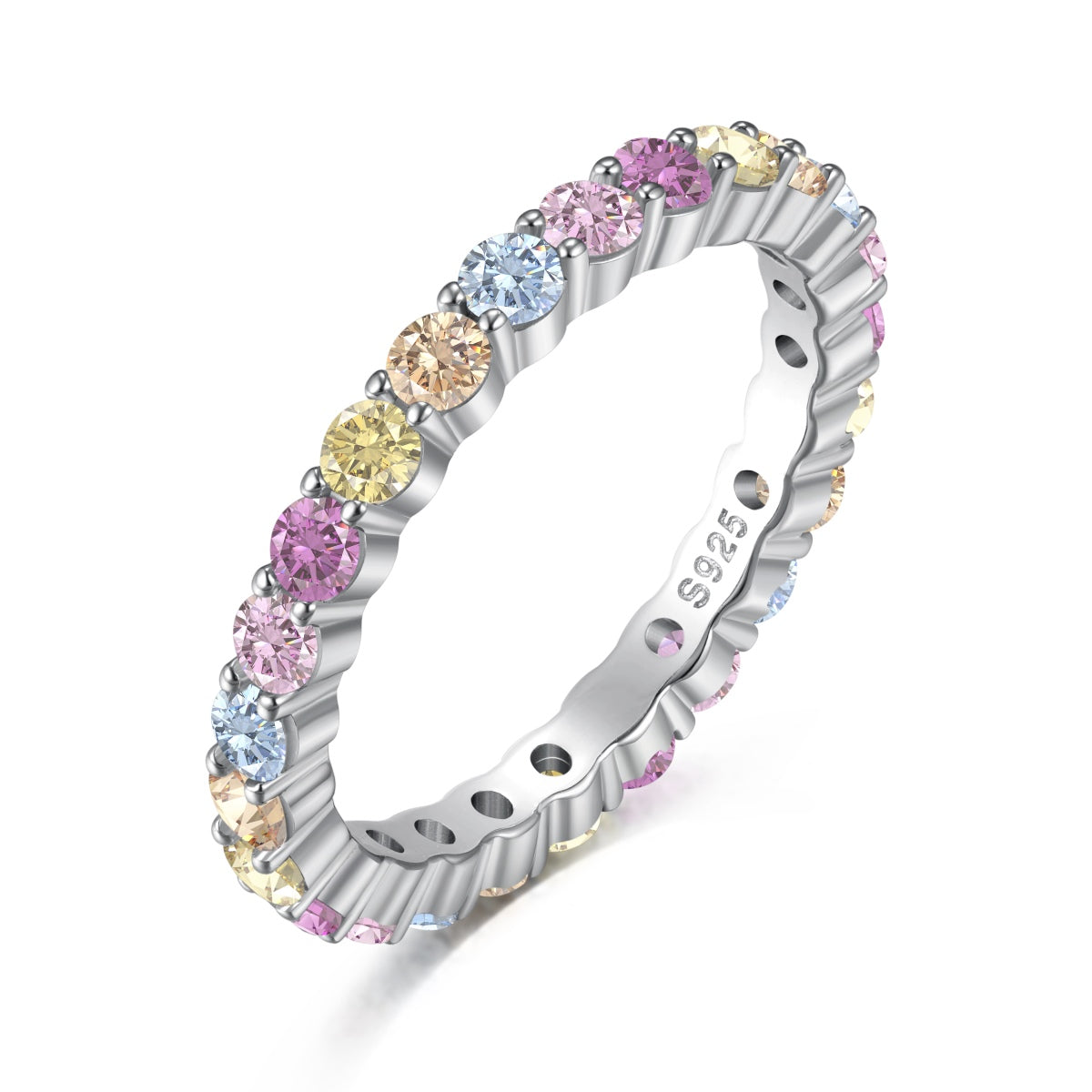 [Polaidi Jewelry]Dazzling Resplendent Round Cut Party Ring
