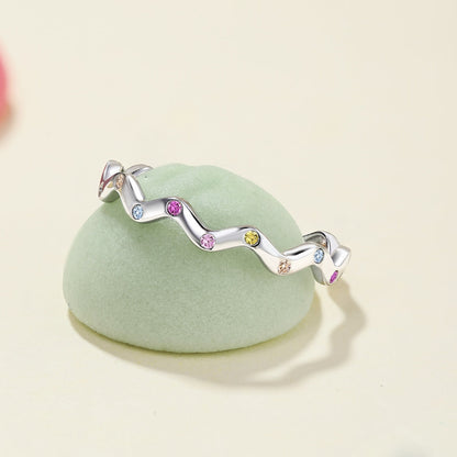 [Polaidi Jewelry]Ornate Vibrant Round Cut Daily Ring