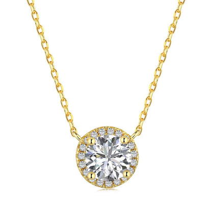 [Polaidi Jewelry]Luxurious Round Cut Necklace
