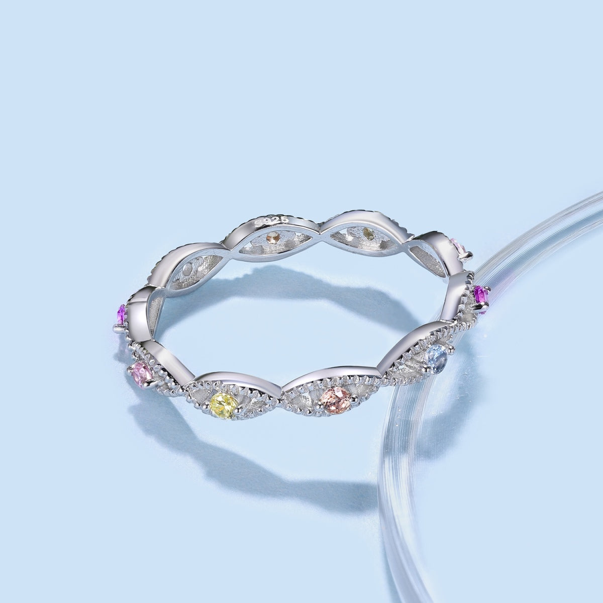 [Polaidi Jewelry]Elegant Energetic Round Cut Daily Ring