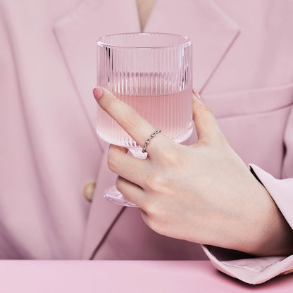 [Polaidi Jewelry]Elegant Energetic Round Cut Daily Ring