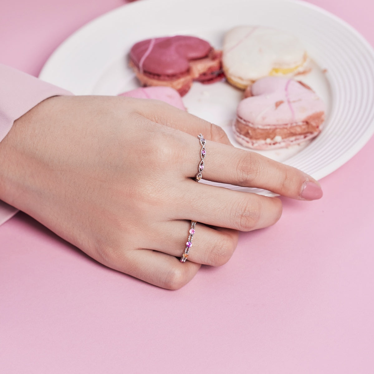 [Polaidi Jewelry]Elegant Energetic Round Cut Daily Ring
