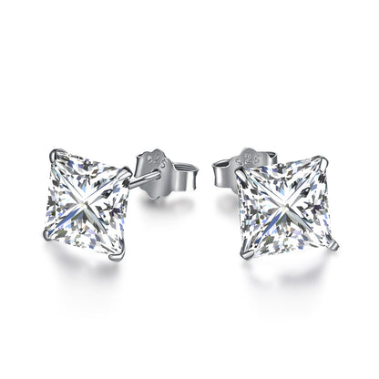 [Polaidi Jewelry]Ornate Square Shape Earrings