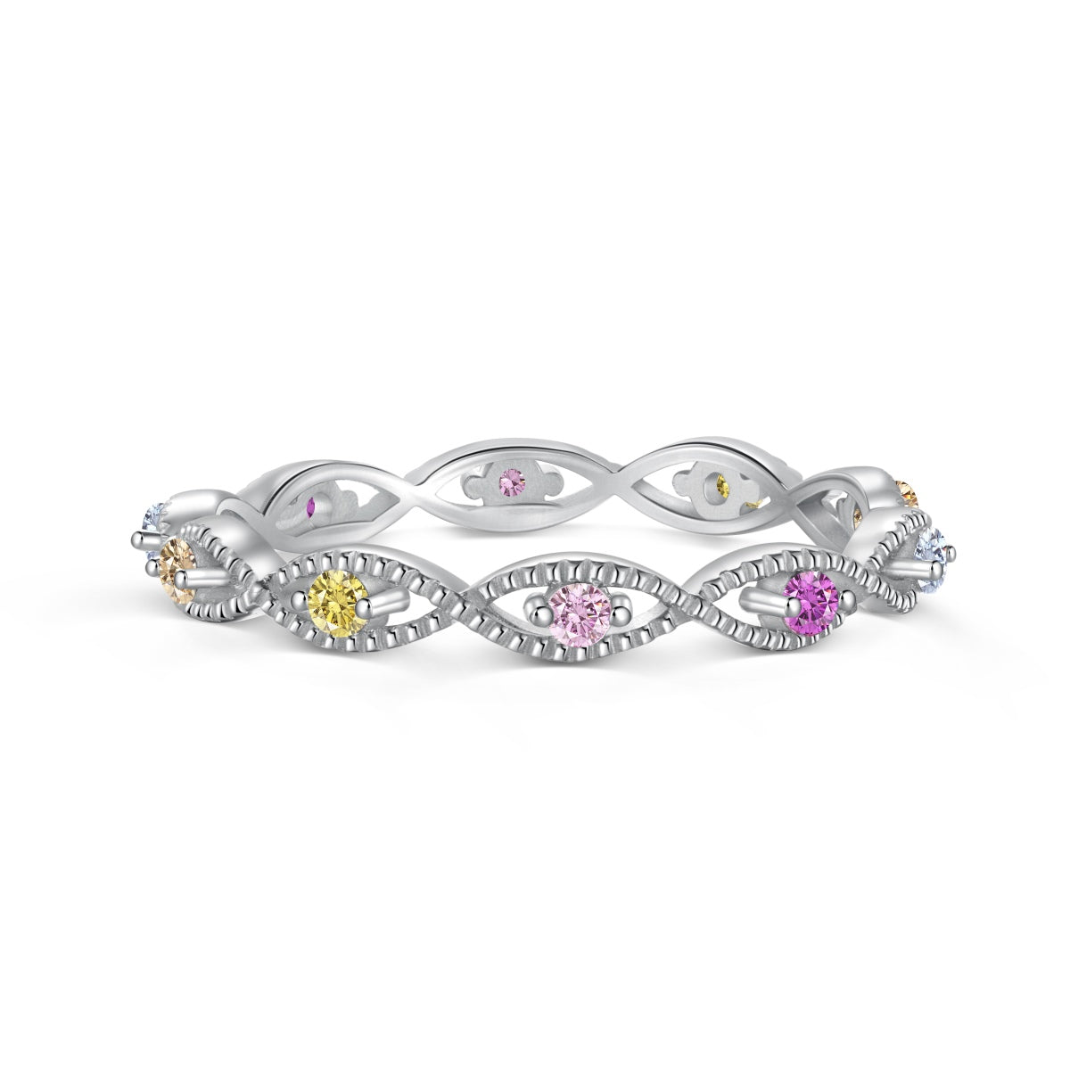 [Polaidi Jewelry]Elegant Energetic Round Cut Daily Ring