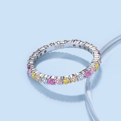 [Polaidi Jewelry]Elegant Vivid Round Cut Daily Ring
