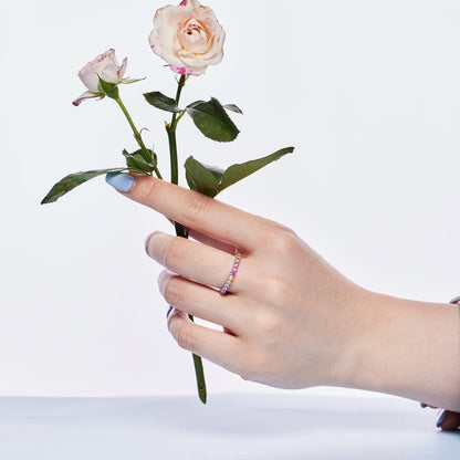 [Polaidi Jewelry]Dazzling Resplendent Round Cut Party Ring