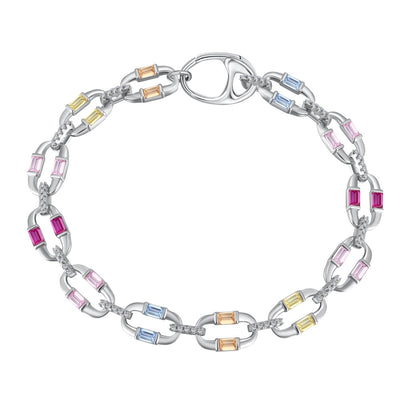 [Polaidi Jewelry]Dazzling Colorful Daily Bracelet