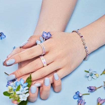 [Polaidi Jewelry]Radiant Water Drop Shape Daily Bracelet