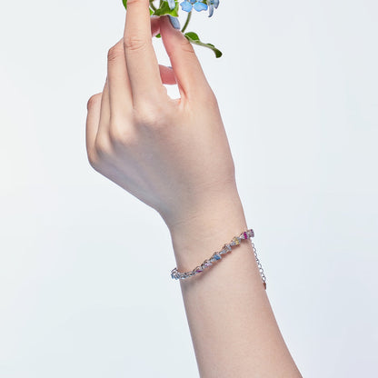 [Polaidi Jewelry]Radiant Water Drop Shape Daily Bracelet