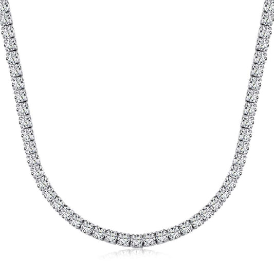 [Polaidi Jewelry]Elegant Tennis Chain Necklace