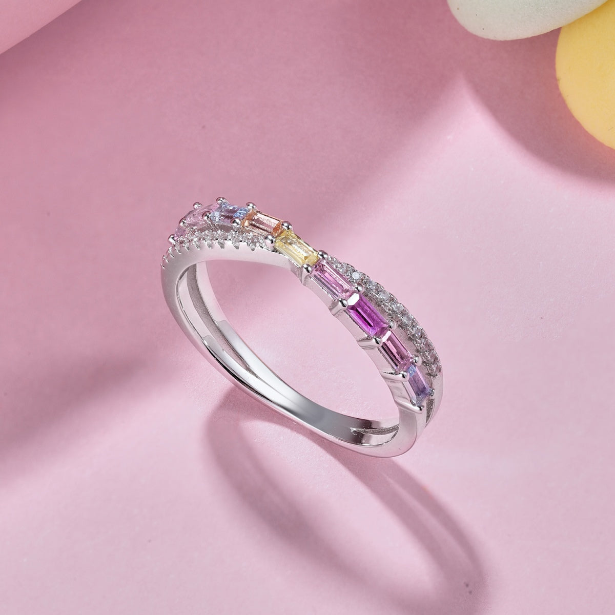 [Polaidi Jewelry]Energetic Elegant Radiant Cut Party Ring
