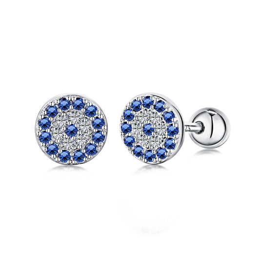 [Polaidi Jewelry]Devil's Eye Ear Bone Nail Earrings