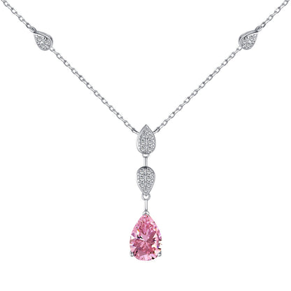 [Polaidi Jewelry]Dazzling Pear Cut Necklace