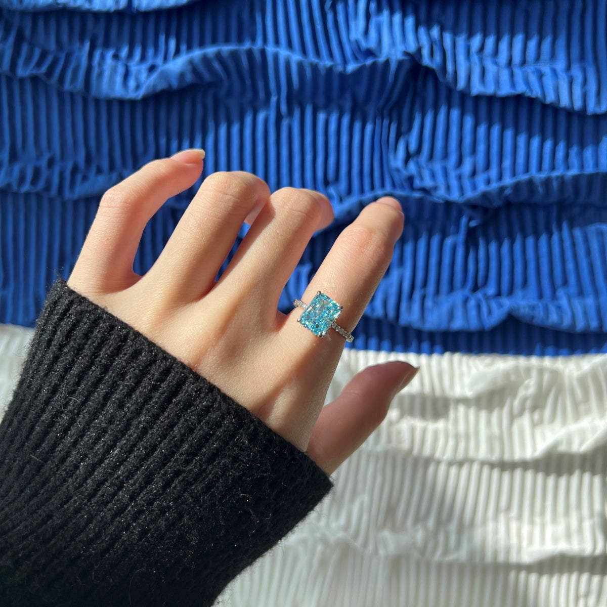 [Polaidi Jewelry]4.0 Carat Luxurious Engagement Ring