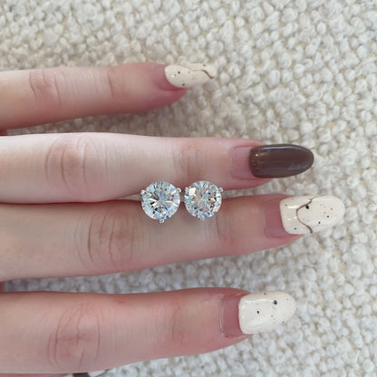 [Polaidi Jewelry]Dainty Round Shape Earrings