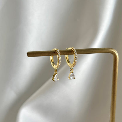 [Polaidi Jewelry]Luxurious Geometric Drop Earrings