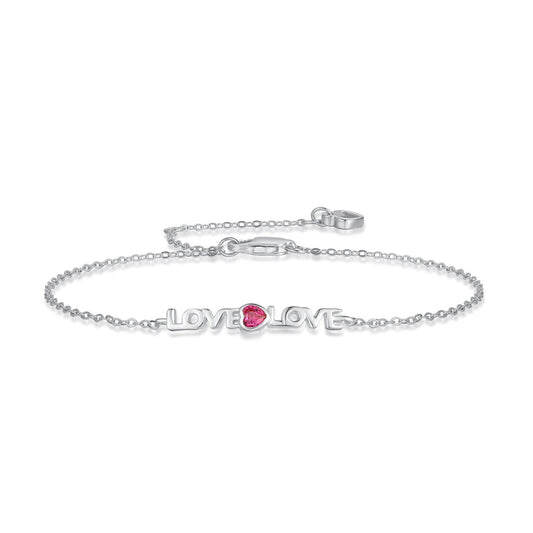 [Polaidi Jewelry]Romantic Heart Shape Lover Bracelet