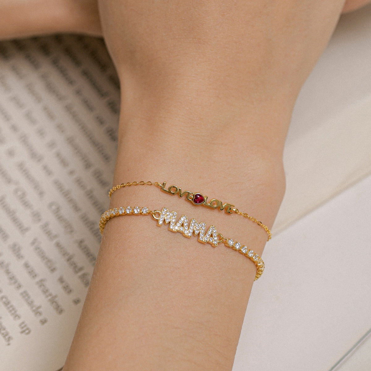 [Polaidi Jewelry]Romantic Heart Shape Lover Bracelet
