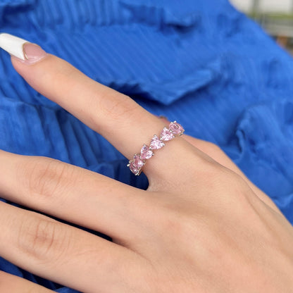 [Polaidi Jewelry]0.25 Carat Radiant Romance Heart Cut Lover Ring